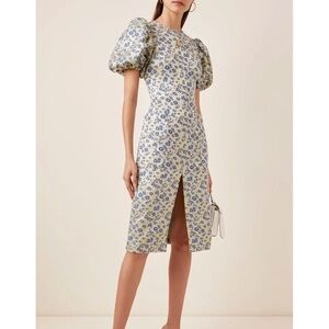 ROTATE Birger Christensen Katarina Floral Dress